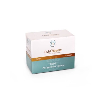 Gold Needle Akupunktur Kuru Iğne(0.25*0.25 mm)))